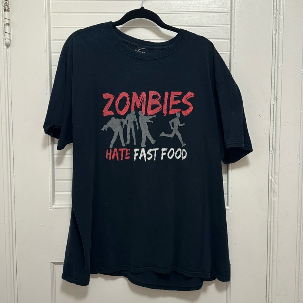 Zombies Hate Fast Food T-Shirt